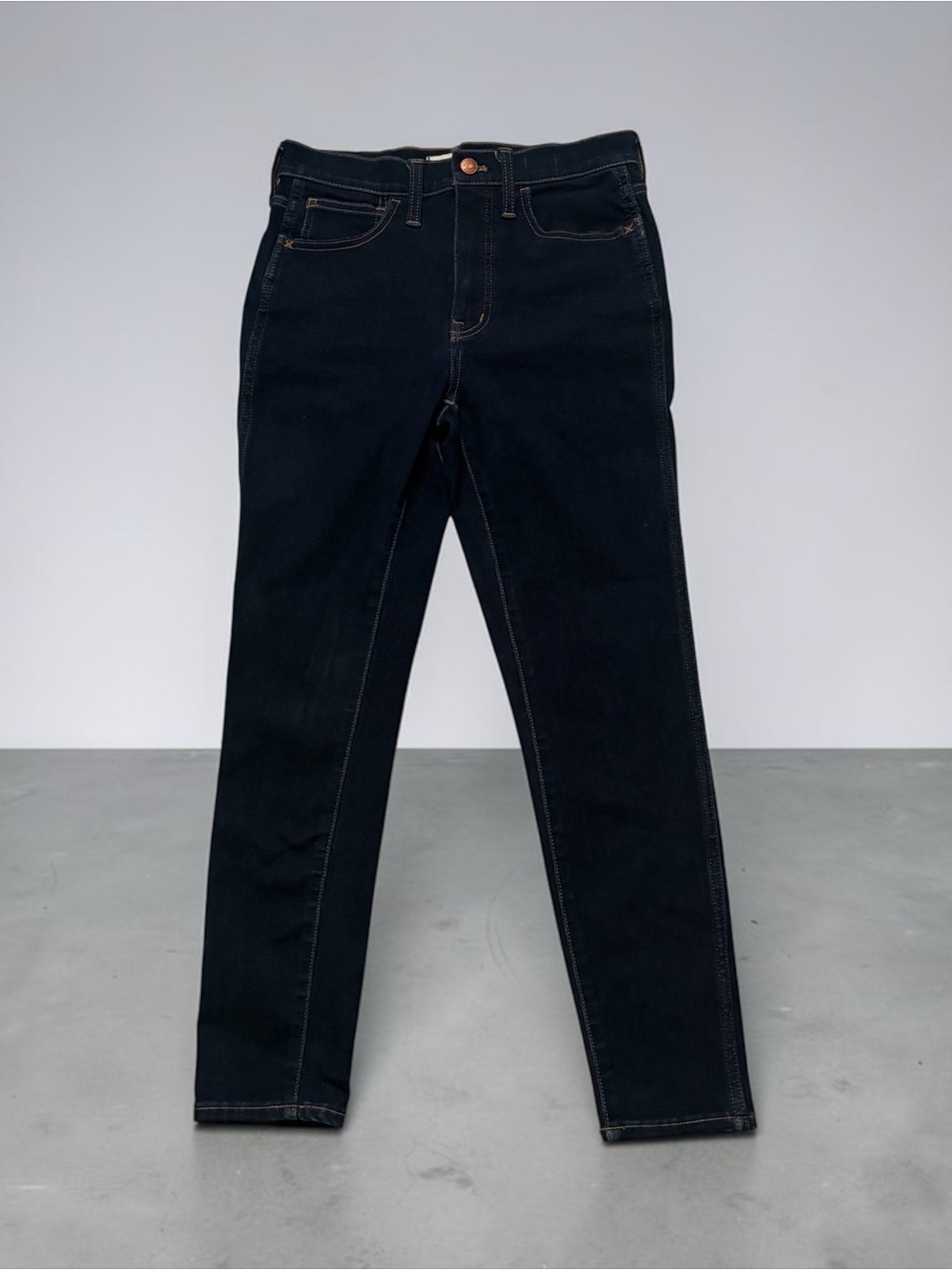 Madewell Skinny Jeans in Black Denim